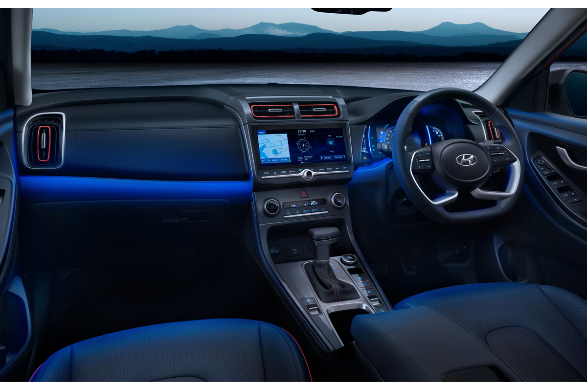 Hyundai Creta Knight Edition interior 